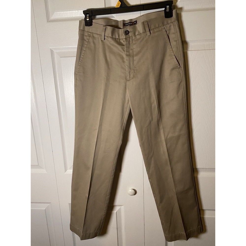 DOCKERS Regular Fit Men's Beige Cotton Twill Chino Pants 32x30